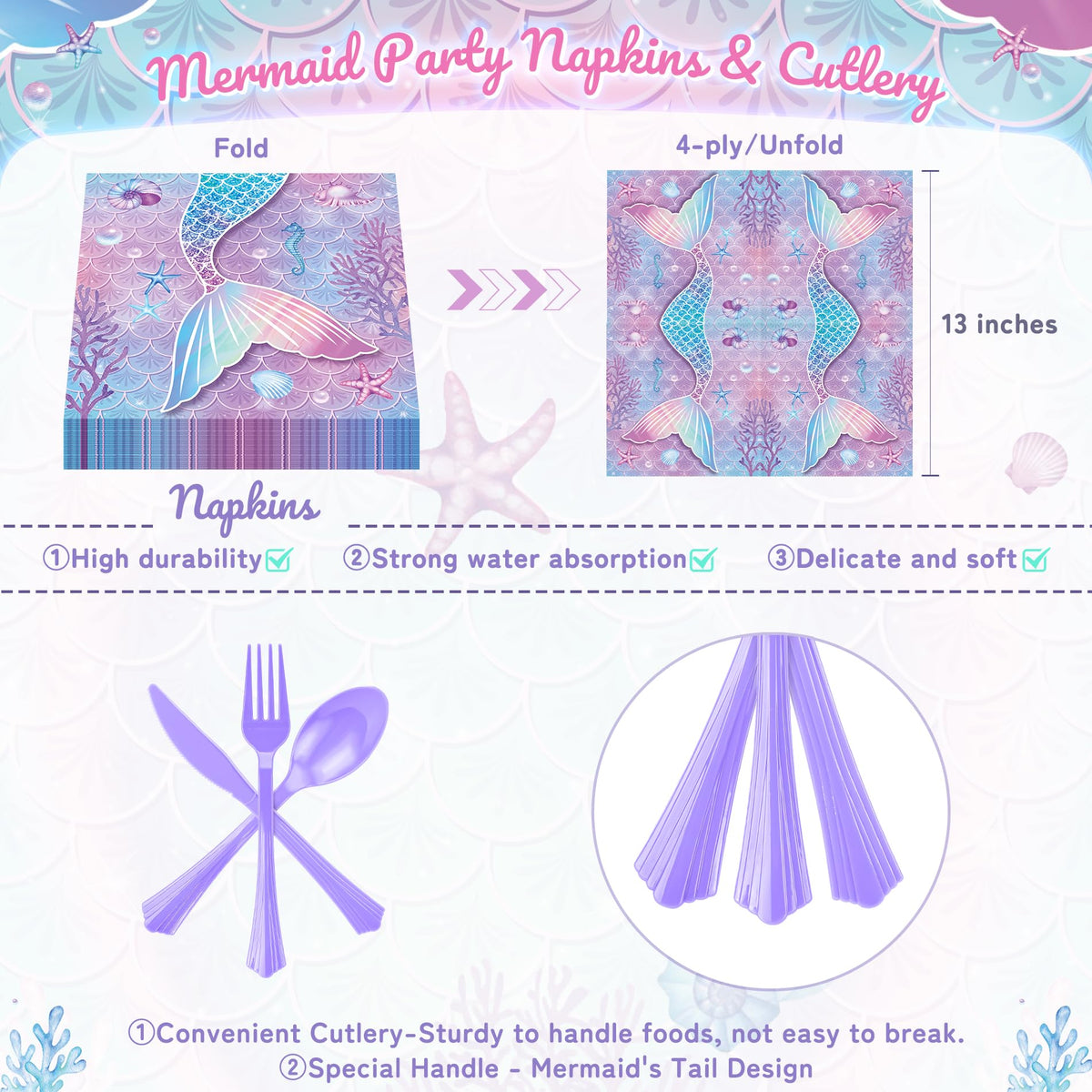 Fighting to Achieve Mermaid Cups Purple offer sturdy drinks with vivid color.