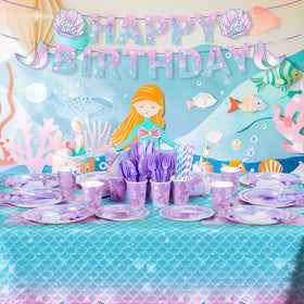 Fighting to Achieve mermaid cups keep drinks secure and stylish for guests.