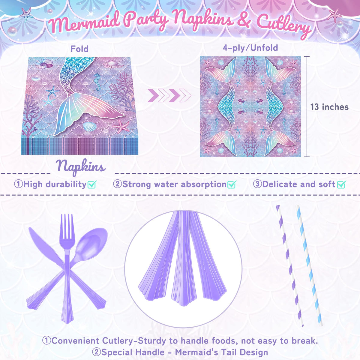 Fighting to Achieve mermaid plates 9in support meals with sturdy coverage.