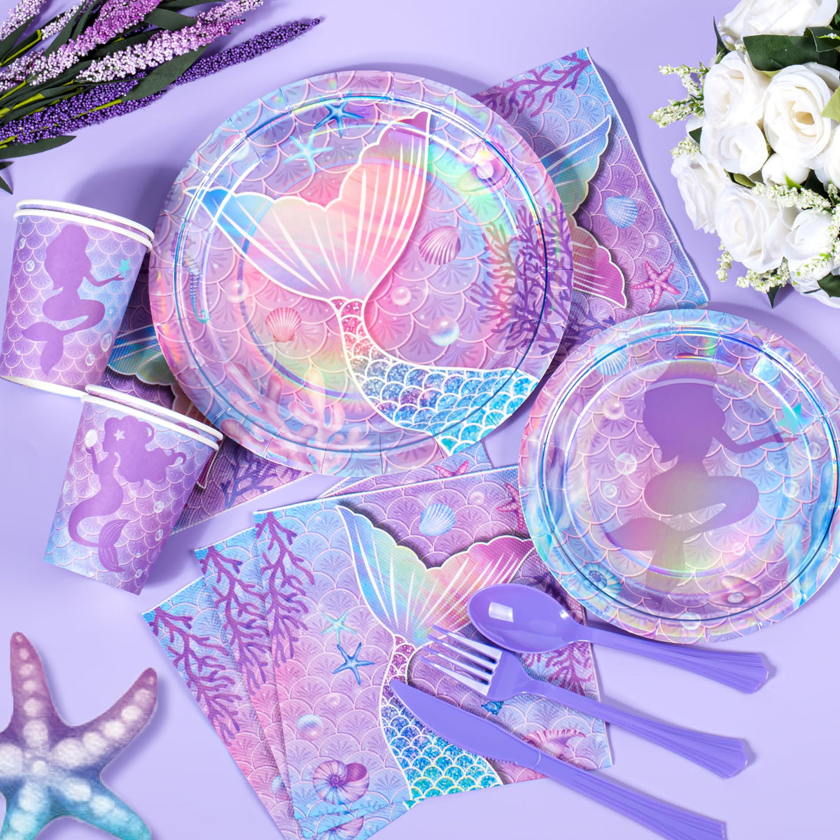 Fighting to Achieve Mermaid Straws Purple bring fun, eco-friendly sips.