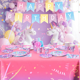 Fighting to Achieve unicorn cups sturdy drinkware with playful rainbow patterns