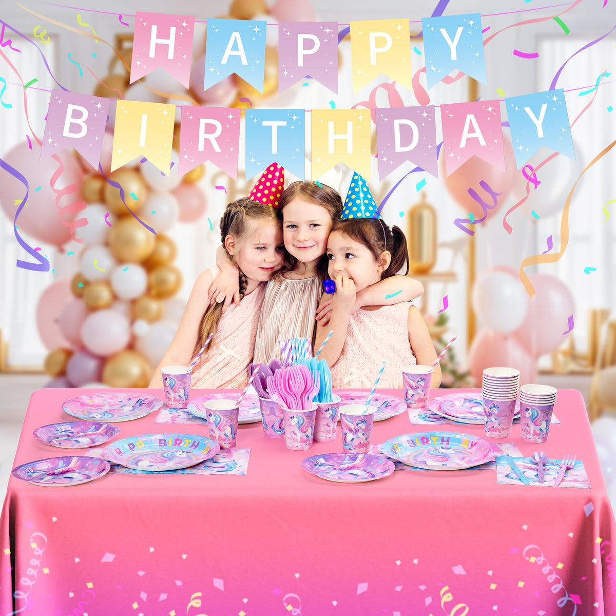 Fighting to Achieve unicorn cutlery set kid-friendly colors and tear-resistant material