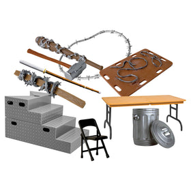 Figures Toy Company barbed-wire bat for extreme, action-packed figure battles