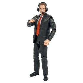 Figures Toy Company Ultimate Commentator Announcer packaging is gift-ready for easy gifting.