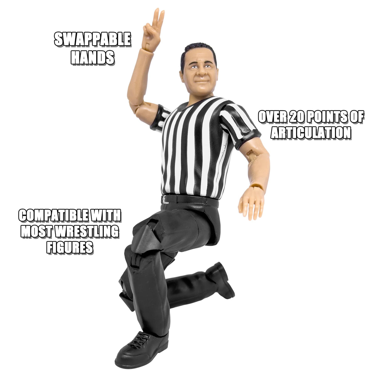Figures Toy Company Ultimate Talking Referee button activates five phrases for roleplay