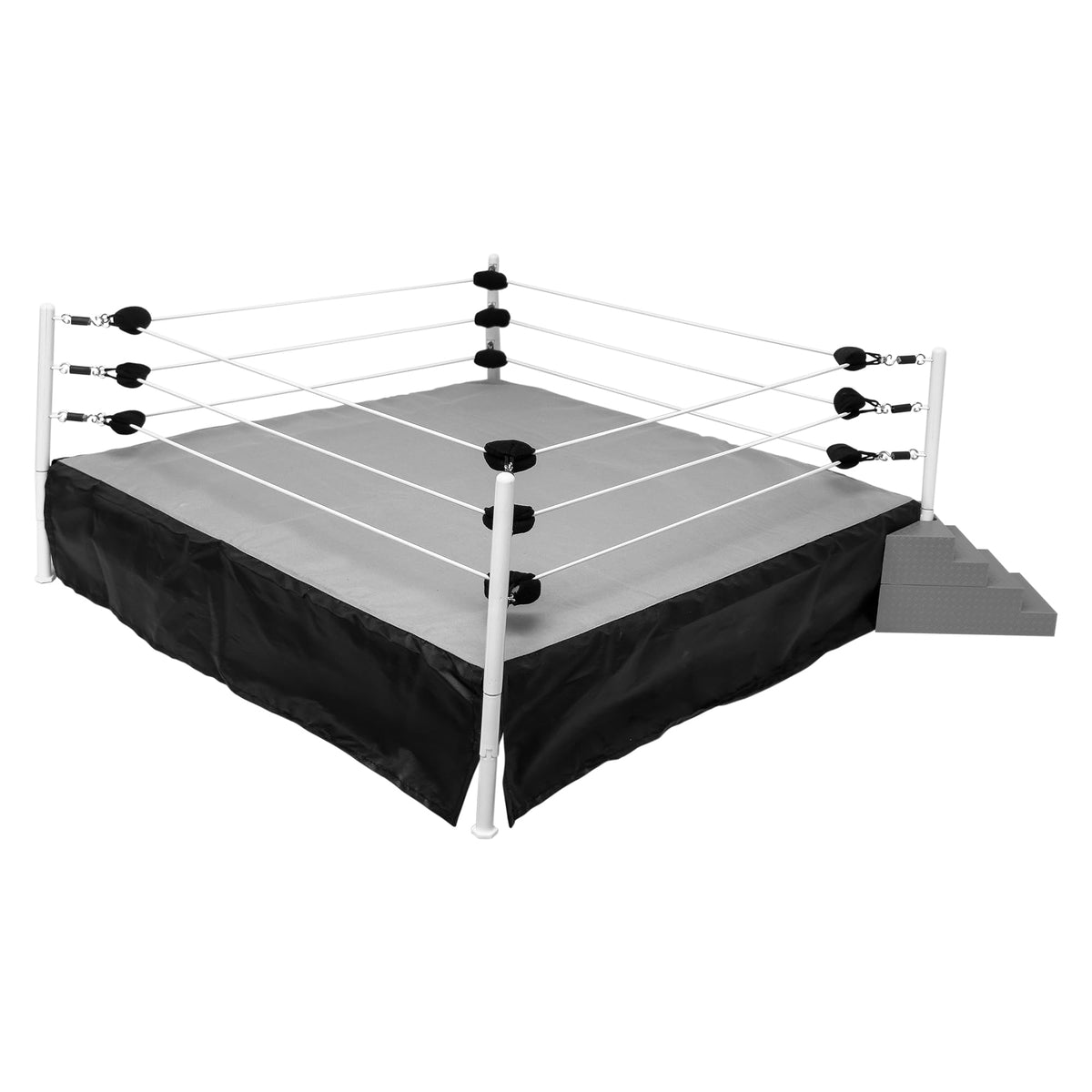 Figures Toy Company wrestling ring mat with padding, safe landings for figures.