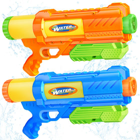 Fikamd 2-pack water guns front view for outdoor play.