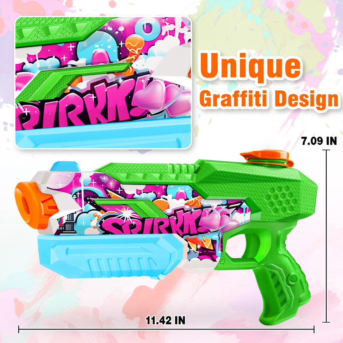 FIKAMD leak-free design keeps play clean during battles.