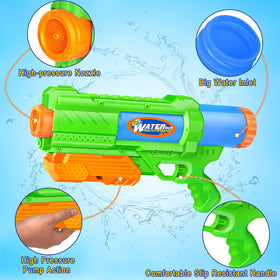 Fikamd Water Gun pump-action design for quick reloading
