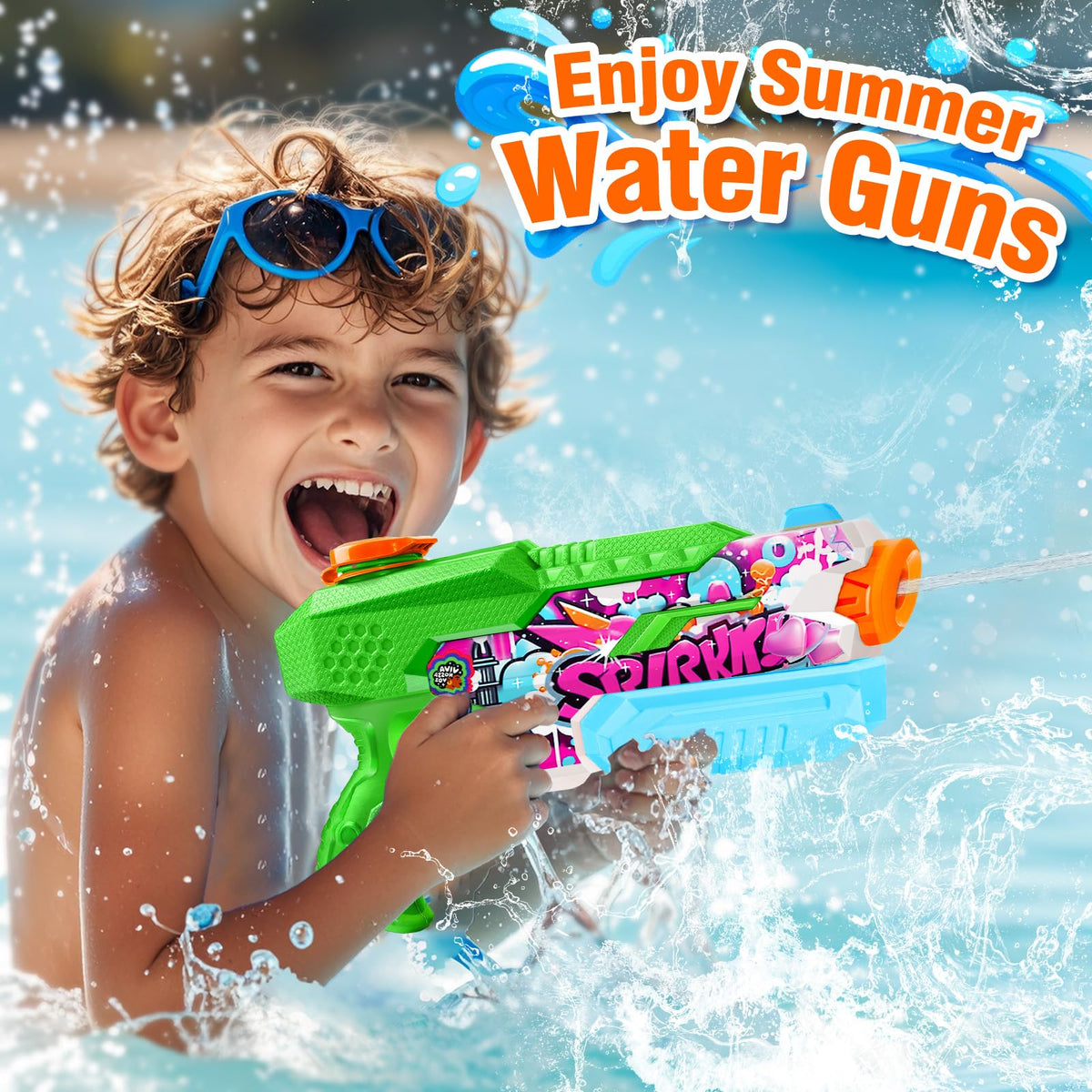 FIKAMD vibrant summer colors enhance outdoor play.