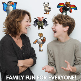 Filigree Fox family-friendly magnet set invites cooperative play and shared imagination.
