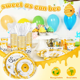 FillTouch bee-themed cups 9 oz for mess-free beverages