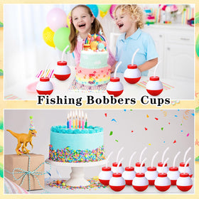 FillTouch cups with lids and straws help keep drinks clean during party games.