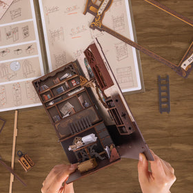 Fimeetoy Book Nook Kit precision parts enable satisfying DIY