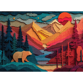Final Piece Puzzles Bear Country debut series numbered puzzle for collectibility