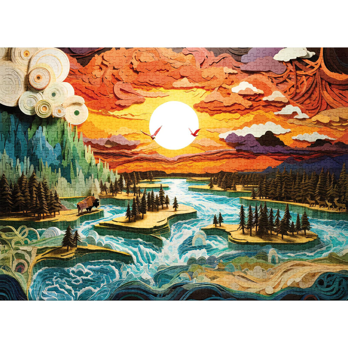 Final Piece Puzzles Collector Series No. 18 indicating numbered edition