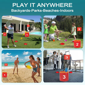 FINCOME balls for quick solo practice and family rounds