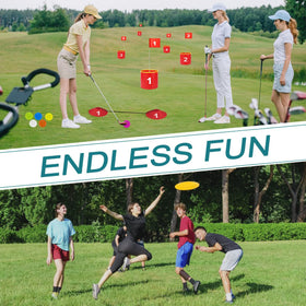 FINCOME flying disc adding extra fun to outdoor golf