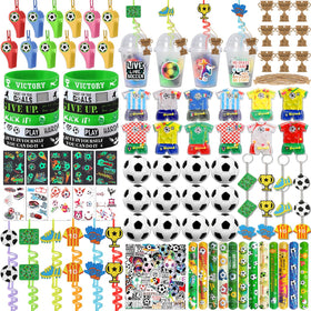 FINDRICH soccer party favors cups offer a sturdy, stylish way to serve drinks.