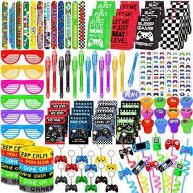 FINDRICH video game party favors glasses enhance photo moments and party vibes.
