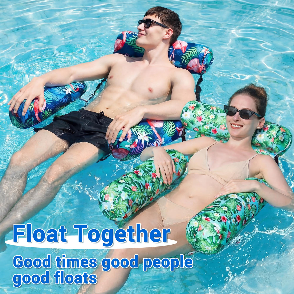 FindUWill 2-pack is perfect for pool, beach, or lake use.