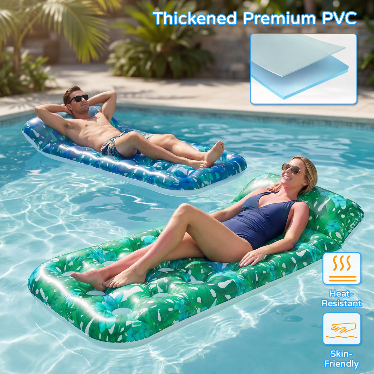 FindUWill cool comfort suspension technology keeps you refreshed on hot days