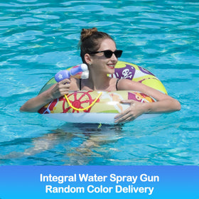 FindUWill family-friendly pool party setup for kids and adults.