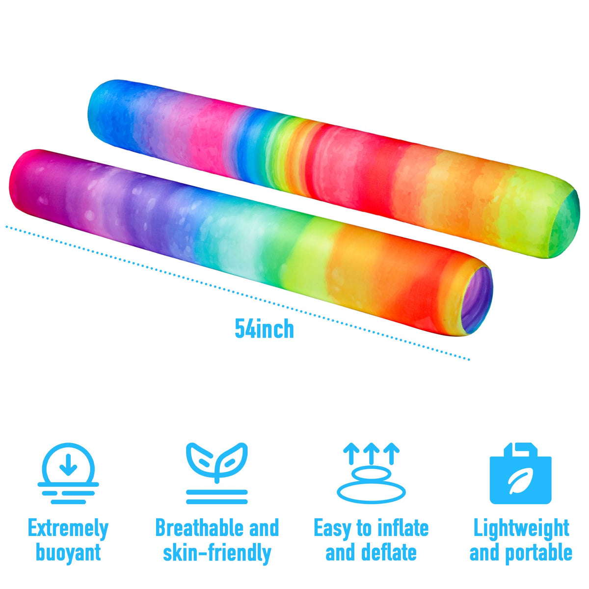 FindUWill float noodle by pool or lake for lounging and play