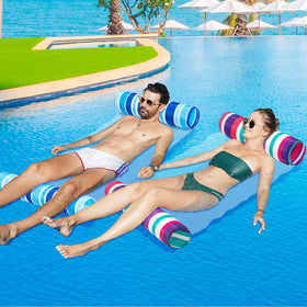 FindUWill footer pillow enhances back comfort and stability on the float