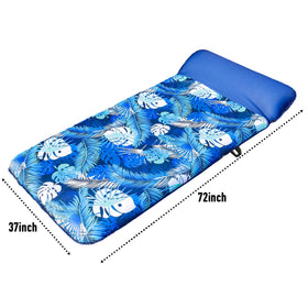 FindUWill heavy-duty XL pool float supports up to 350 lbs for adults and teens.