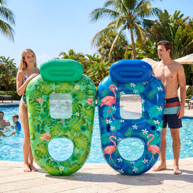 FindUWill cooling mesh seat keeps you refreshed while floating in the sun