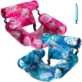 FindUWill inflatable pool floats for adults two-pack chairs for comfortable lounging