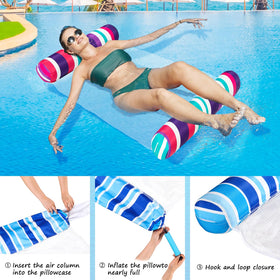 FindUWill inflator pump enables quick easy setup for pool lounging