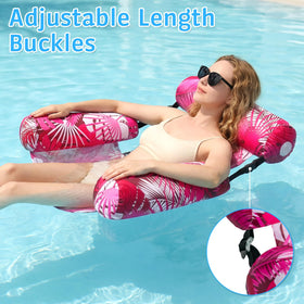 FindUWill mesh sling backrest promotes cooling while you lounge