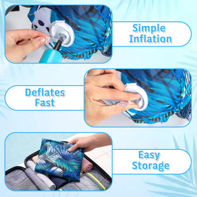 FindUWill high buoyancy air tubes support steady relaxed floating all day