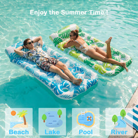 FindUWill foldable pool floats offer easy storage and portability.