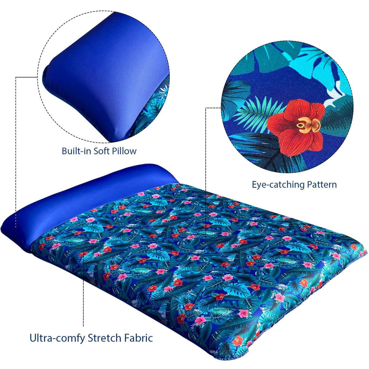 FindUWill PVC interior core for strong support and durable resting surface.
