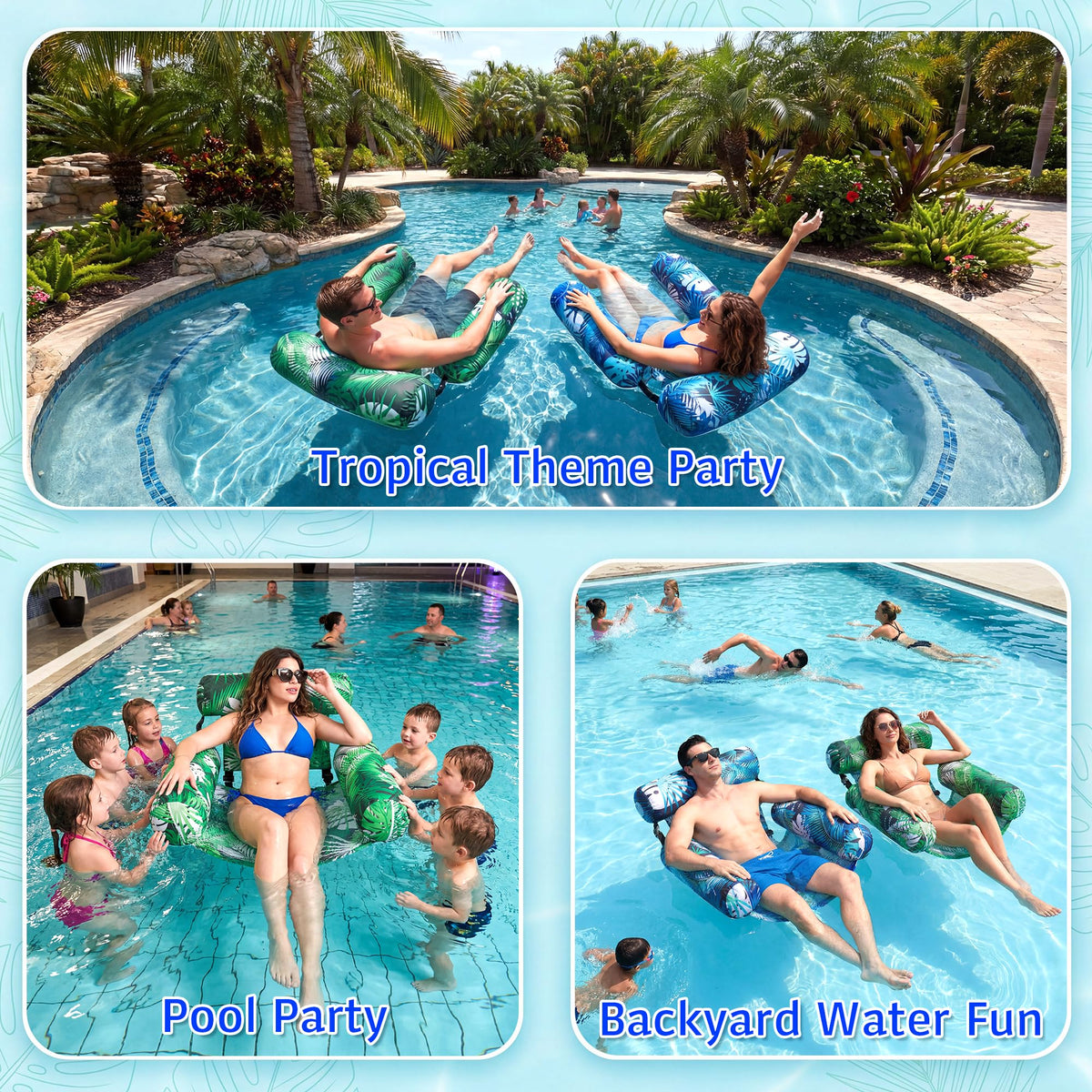 FindUWill versatile water use suits pool, lake, and beach settings