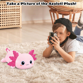 Finebee Axolotl Plush Gift-Ready – ideal for birthdays and holidays.