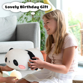 Finebee weighted panda plush a thoughtful gift for loved ones.