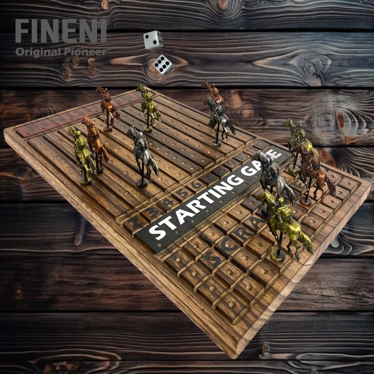 FINENI wooden board design adds warmth and heirloom appeal.