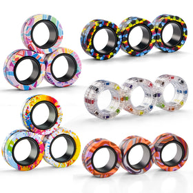 Finger Rock stocking stuffer fidget rings, fun for kids ages 8-12