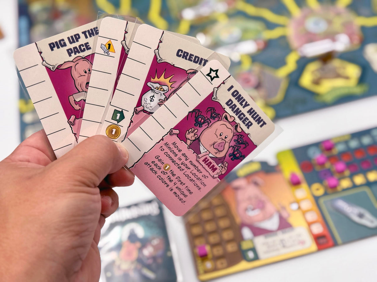 Fireside Games Ham Helsing co-op play supports 1–4 players.