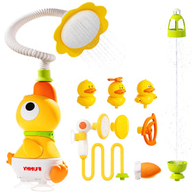 FIRRLUCO 360-degree shower head enables adjustable water flow during bath time.