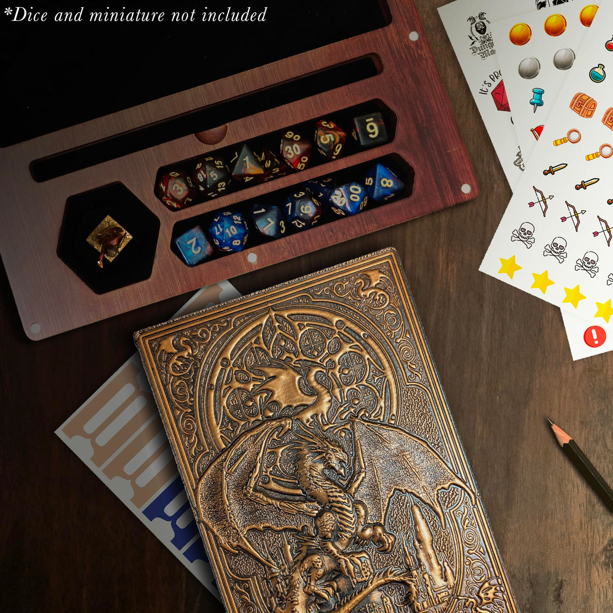 First Reign gift-ready packaging for a tabletop RPG enthusiast