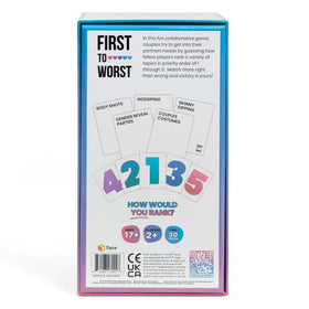 First to Worst topic variety reveals nearly 300 prompts for fresh conversations