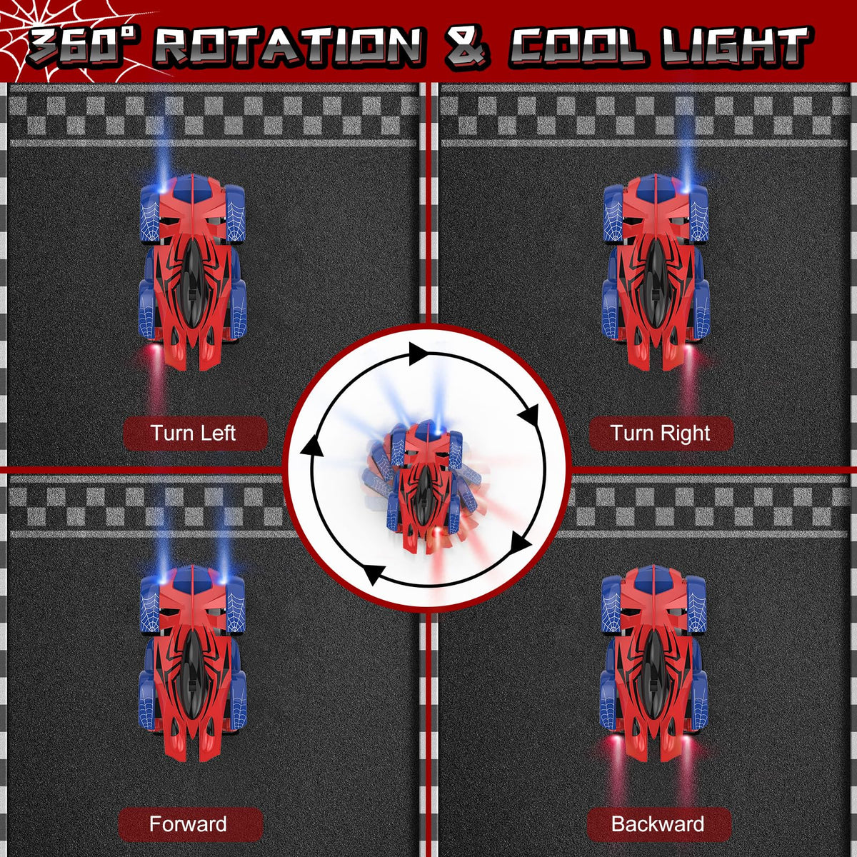 FirYawee 2.4GHz remote control enables multiplayer play without interference.