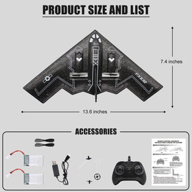 Fisca B-2 Spirit bomber detail; realistic stealth bomber texture enhances realism.