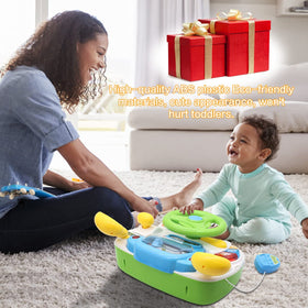 Fisca durable ABS plastic body offers safe, eco-friendly play for toddlers.