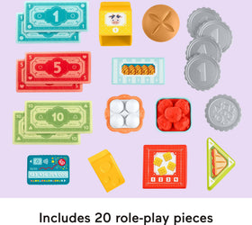 Fisher-Price 3 Smart Stages levels guide numbers, letters, and colors during play.
